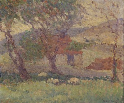 In the Downs near Lewes, 1906 by Robert Polhill Bevan